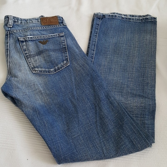 Armani Jeans Denim - ARMANI JEAN MADE IN ITALY STONE WASHED JEAN